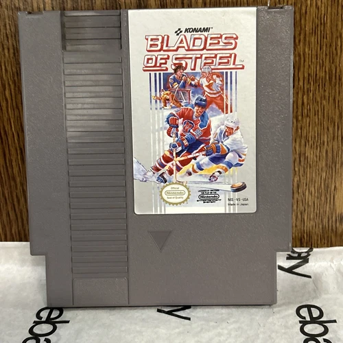 NES Nintendo Konami Blades of Steel Cartridge Only