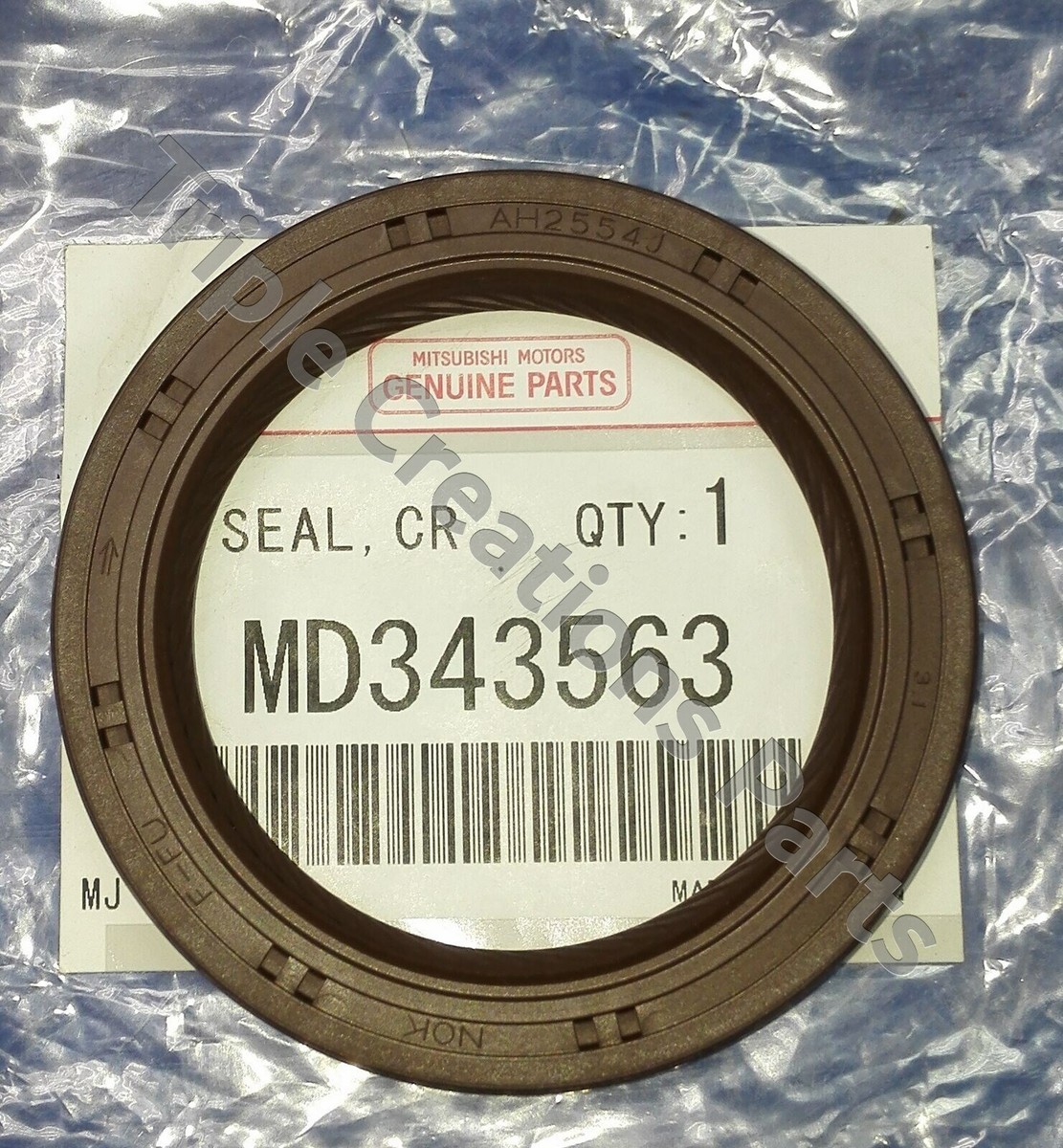 GENUINE OEM MITSUBISHI MD343563 OIL SEAL CRANKSHAFT FRONT | eBay