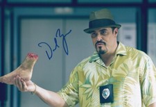 DAVID ZAYAS signed Autogramm 20x30cm DEXTER in Person autograph COA