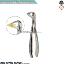 F4 Atraumatic Extraction Forceps Lower Anterior Surgical Dental Tooth Extracting