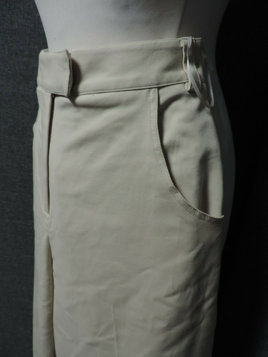 Pantalones beige a medida pierna ancha Topshop Reino Unido 10 PVP £49.99 LN024 Sin embargo 15 - Imagen 5 de 7
