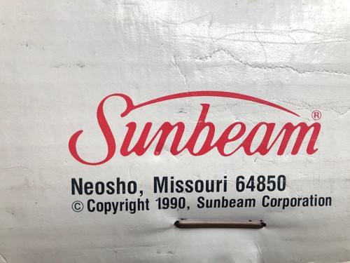 Sunbeam Little Buddy Charcoal Tabletop Grill 8104 COMPLETE NIB NOS 1990 VTG - Picture 6 of 8