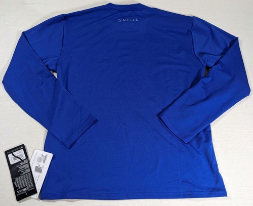 O'Neill Kid's Basic Skins LS Surf Shirt - Pacific Blue UV 30+ SIZE 16 New w/ Tag - Picture 3 of 6