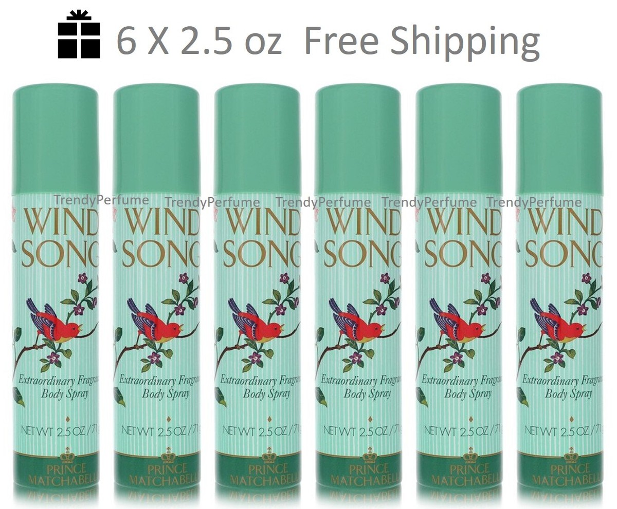 Wind Song Deodorant Spray By Prince Matchabelli - 2.5 oz Wind Song Deodorant Spray By Prince Matchabelli - 2.5 oz