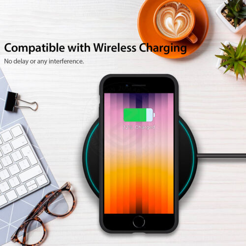 For Apple iPhone SE 3rd 2022 8 7 Case Zuslab Slim Silicone Shockproof Cover - Picture 7 of 18