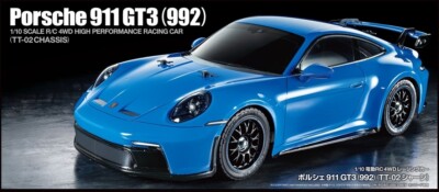 Tamiya RC 58712 Porsche 911 GT3 (992) - TT-02 - Artikel #58712 Modellbausatz