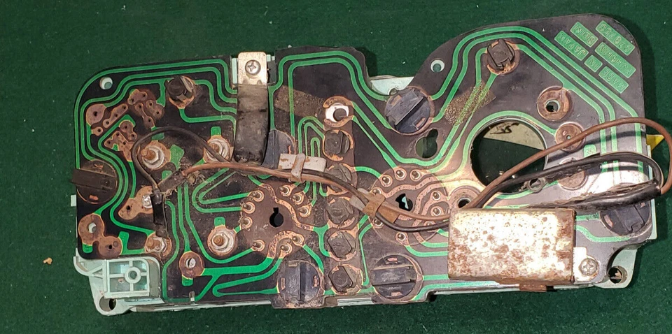 Cuadro de instrumentos original para camioneta Toyota Corona Toyota años 70 raro Foto 2 de 4