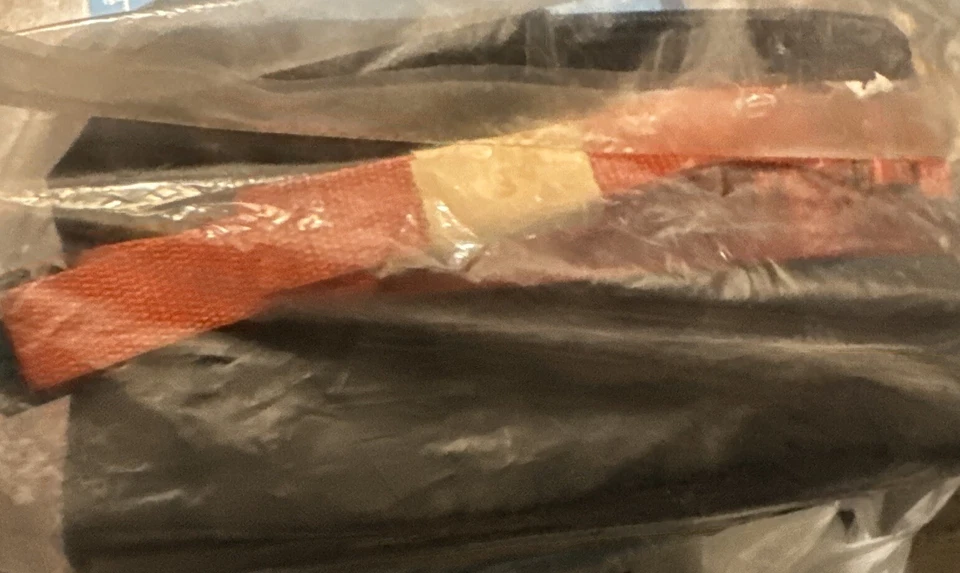 2005 Futaba Universal Gear Bag #FUTP1001 - Orange checkered front NIB - Image 4 of 4