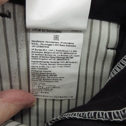 Dickies Boys Flat Front Pants Size 14 Black Solid Classic Fit Straight Leg New - Picture 9 of 13