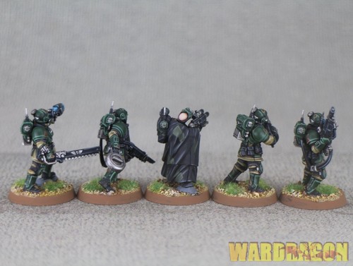 Warhammer 40K WDS painted KILL TEAM KASRKIN y14 - Picture 4 of 9