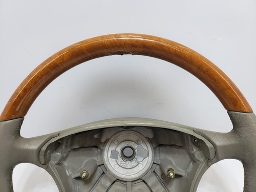 ✅ 00-06 OEM Mercedes W220 S500 S430 Driver Steering Wheel Leather Wood NOTE* - Picture 7 of 19