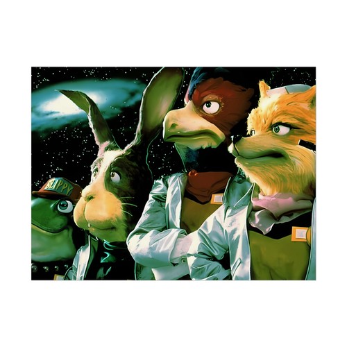 🛸 Star Fox Tribute Poster - Retro Weltraumpiloten Wandbild für Spielzimmer Deko - Bild 14 von 25
