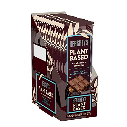 HERSHEY'S Plant Based Extra Creamy with Almond and Sea Salt Candy Bar 1.55 oz