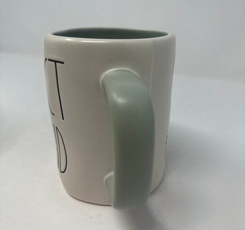 Taza de café y amigos Rae Dunn MEZCLA PERFECTA, granja, blanco clásico, Rae Dunn - Imagen 4 de 5