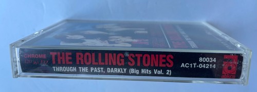 ROLLING STONES Through The Past, Darkly (Big Hits Vol. 2) Chrome Cassette EXC - Picture 3 of 3