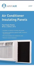 AnyAir Window Air Conditioner Insulating Panels Foam AMIP 2 Pack New & Unopened