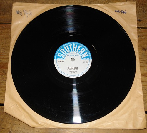 SOUTHERN LIBRARY 10" VINYL 78 RPM LP MQ 946 '68 SCOTTMEN JOHNNY SCOTT HAWKSWORTH - Picture 3 of 4