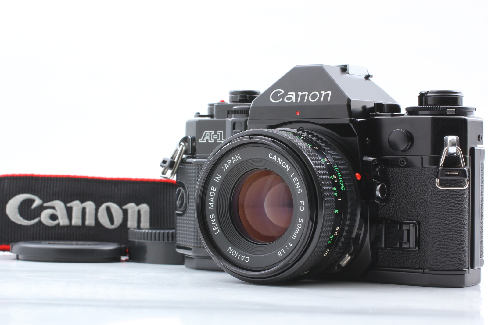 【N2354】Canon AE-1 ブラック キャノン Canon AE-1 PROGRAM ブラック / NEW FD 50mm F1.8