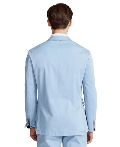 $248 Polo Ralph Lauren Men's Polo Unconstructed Chino Suit Jacket, Blue, XS - Picture 3 of 3