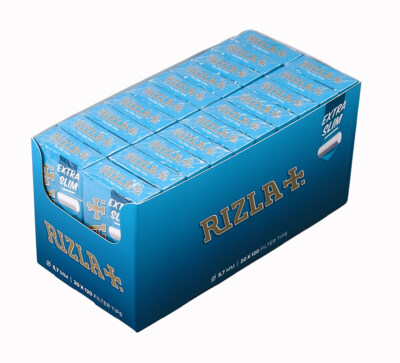 5 Boxen (100 Packungen) RIZLA Filtersticks Extra Slim, 5,7 mm, 120 pro Packung