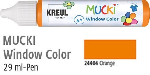 MUCKI Window Color Fenstermalfarbe Fensterfarbe 29ml Pen für Kinder ab 4 Jahren - Bild 7 von 14