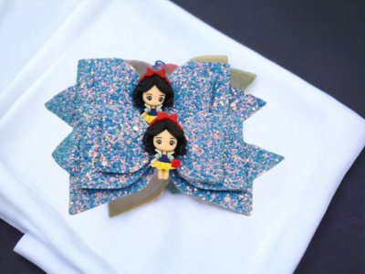 Disney Princess Hairbow - Adorable Kids Girls Accessory, Magical Theme