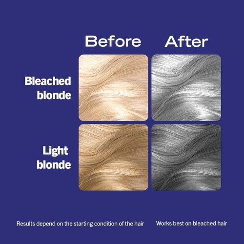 SCHWARZKOPF LIVE URBAN METALLICS PERMANENT HAIR DYE METALLIC SILVER U71 - Picture 2 of 3
