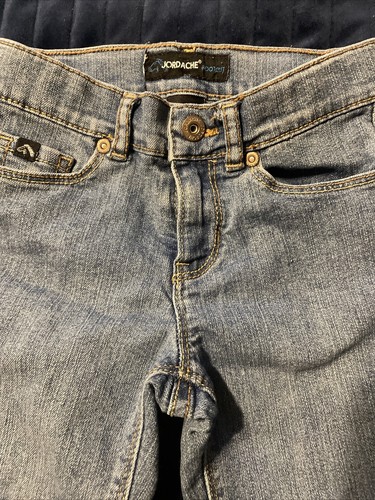 Jordache Girl’s Blue Jeans Size 5T Boot Cut - Picture 2 of 7