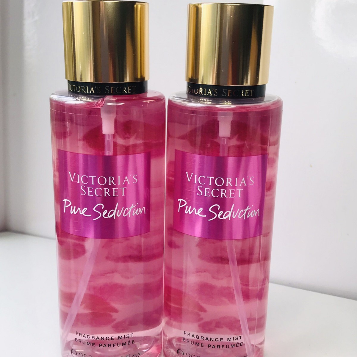 Victoria's Secret PURE SEDUCTION Lot Of 2 Fragrance Mist