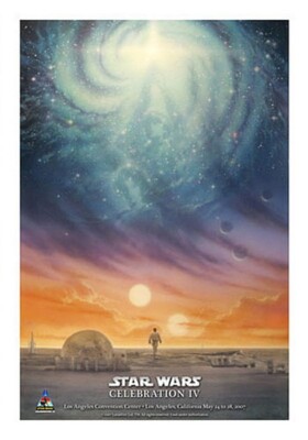 Star Wars Celebration IV C4 John Alvin Ltd Edition Bright Center