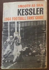 1964  Kessler Football Fans Guide