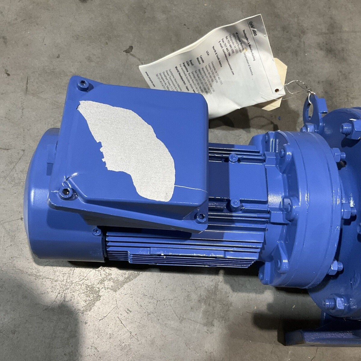 SUMITOMO TC-FX/FB-05A CNHM05-6125DBYA-B-289 GEARMOTOR U3S | eBay