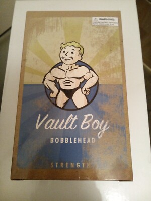 Fallout 4  Bobblehead Series 1 Vault 111 Strength ** Brand New **