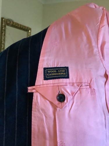 Original Crombie Wool and Cashmere Handmade Suit 42 inch chest 36 inch waist - Picture 5 of 9