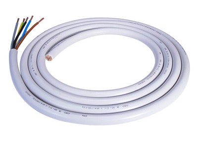 MAS Premium NYM-J Feuchtraumkabel 5x6 Mm² – Stromkabel Für Innen- Und Außenbereich, Made In Germany, 5m Bis 50m