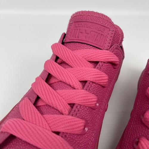 Converse All Star Chuck Taylor All Pink Size 6 Womens Mens 4 Low Top Leather - Picture 7 of 21
