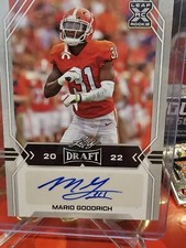 Mario Goodrich 2022 Leaf Autographed Trading Card # Ba-mgi
