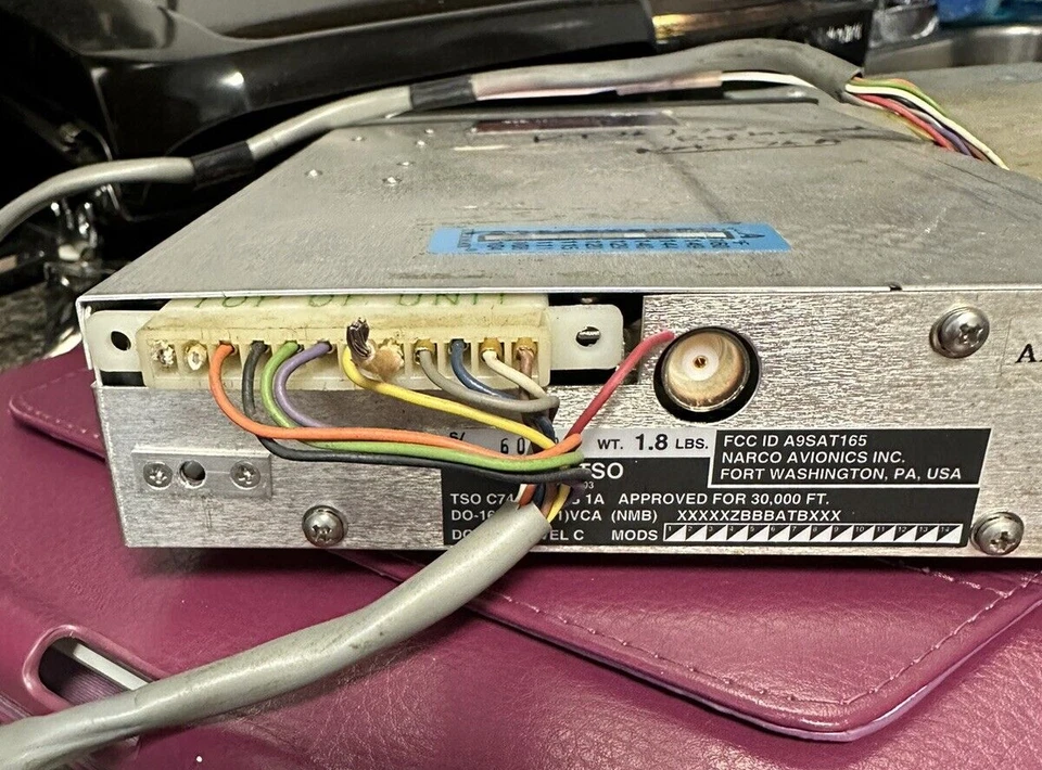 Bandeja/transw NARCO AT165 ATC 8130-3 repuesto deslizable para King KT76A/KT78A Foto 4 de 4