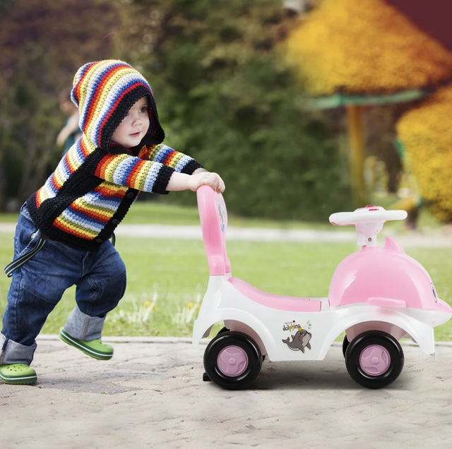 push along wheel toy