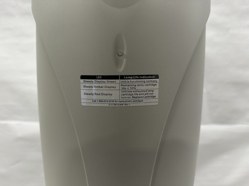 Vystar RxAir UV Air Purifier (Gray, With Handle) **NO CARTRIDGE** - Picture 3 of 8