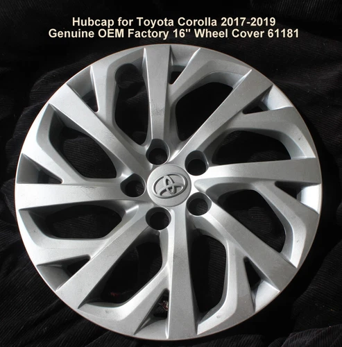 Genuine TOYOTA COROLLA HUBCAP WHEEL COVER 2017 2018 2019 61181  42602-02530