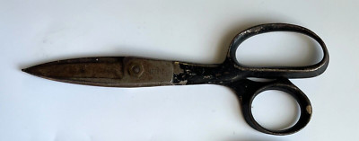Vintage Clauss Fremont Ohio 4278 1/2  Steel Crafts Sewing Shears Scissors USA