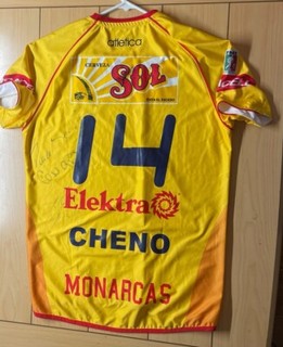 Maglia calcio Medium 2007 Ever Cheno Guzman Monarcas De Morelia autografata