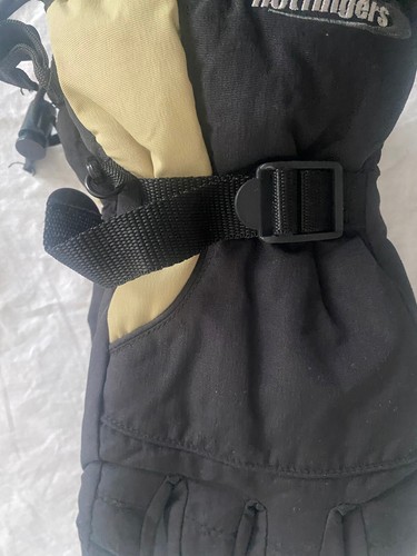 Guantes de invierno para hombre Hot Fingers talla XL Rip n Go Ski negros CX212 USADOS EN EXCELENTE ESTADO - Imagen 7 de 7