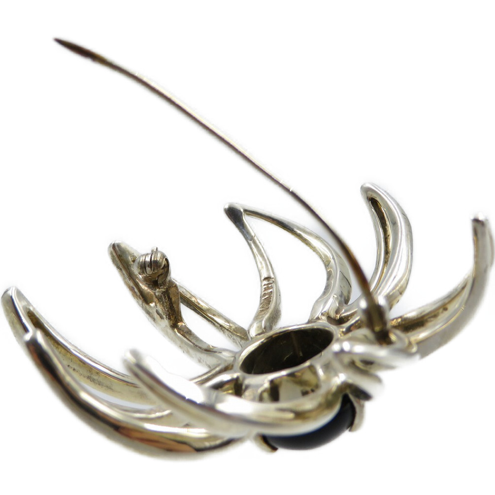 AUTHENTIC TIFFANY&Co. Fireworks Brooch Silver/Black AUTHENTIC TIFFANY&Co. Fireworks Brooch Silver/Black