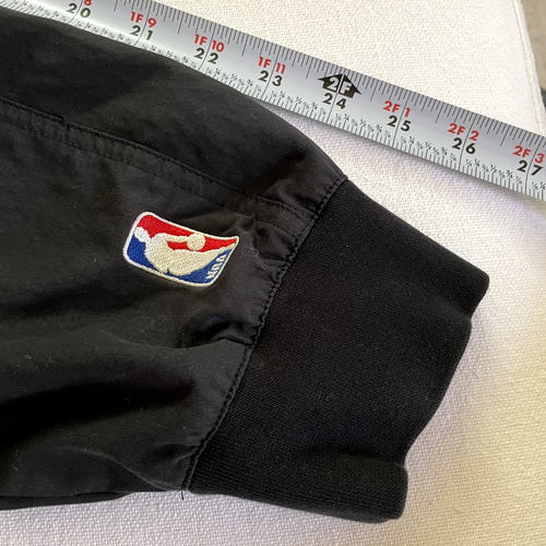 Sacramento Kings Jacket Bomber 4XL Black Nike Team Issued Full Zip Adult RARE - Picture 11 of 12
