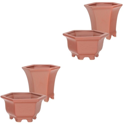  2 Pieces Ceramic Plant Potted Plants Small Flower Mexican Pottery Planters - Afbeelding 12 van 12