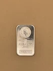 1 Troy Oz .999 Fine Silver Bar Morgan Dollar Design Made in USA Bullion