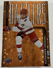 2025-26 Upper Deck Dazzlers ALEXANDER NIKISHIN #DZ-73 RC Orange