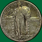 1926 Standing Liberty Quarter Choice Extremely Fine XF+ Coin #40278